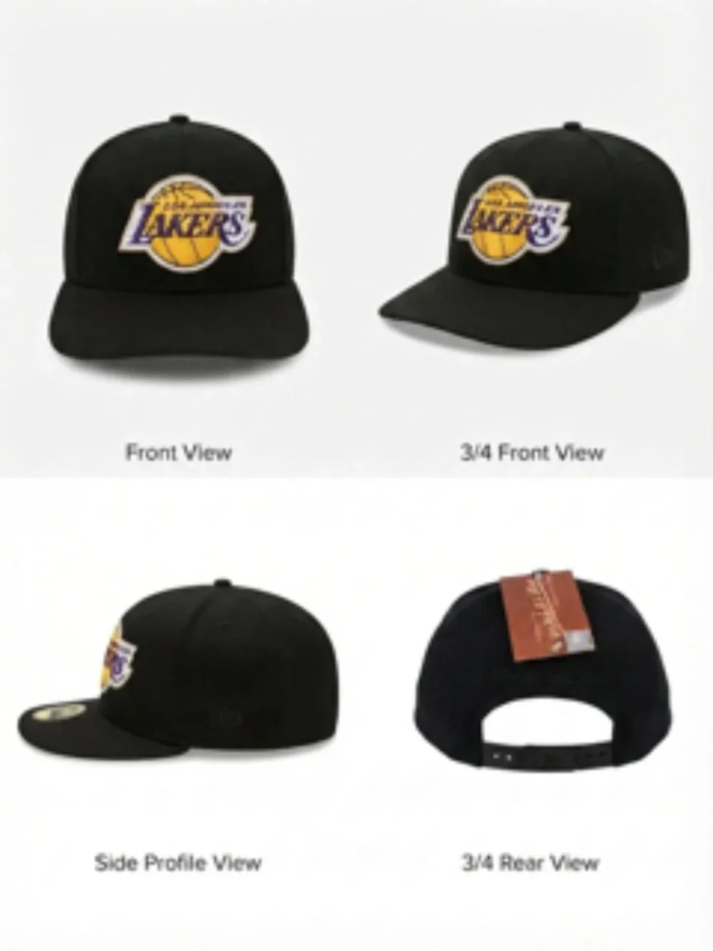 Mitchell & Ness Los Angeles Lakers hat shown